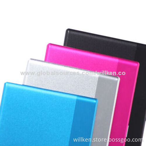 Credit Card Power Banks, Super Slim 4.8mm, Charge for Mobile Phones with Micro Connector